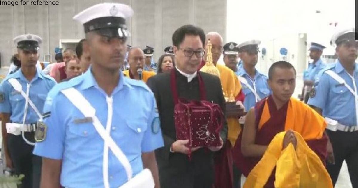 Kiren Rijiju leaves for Mongolia with Lord Buddha's relics